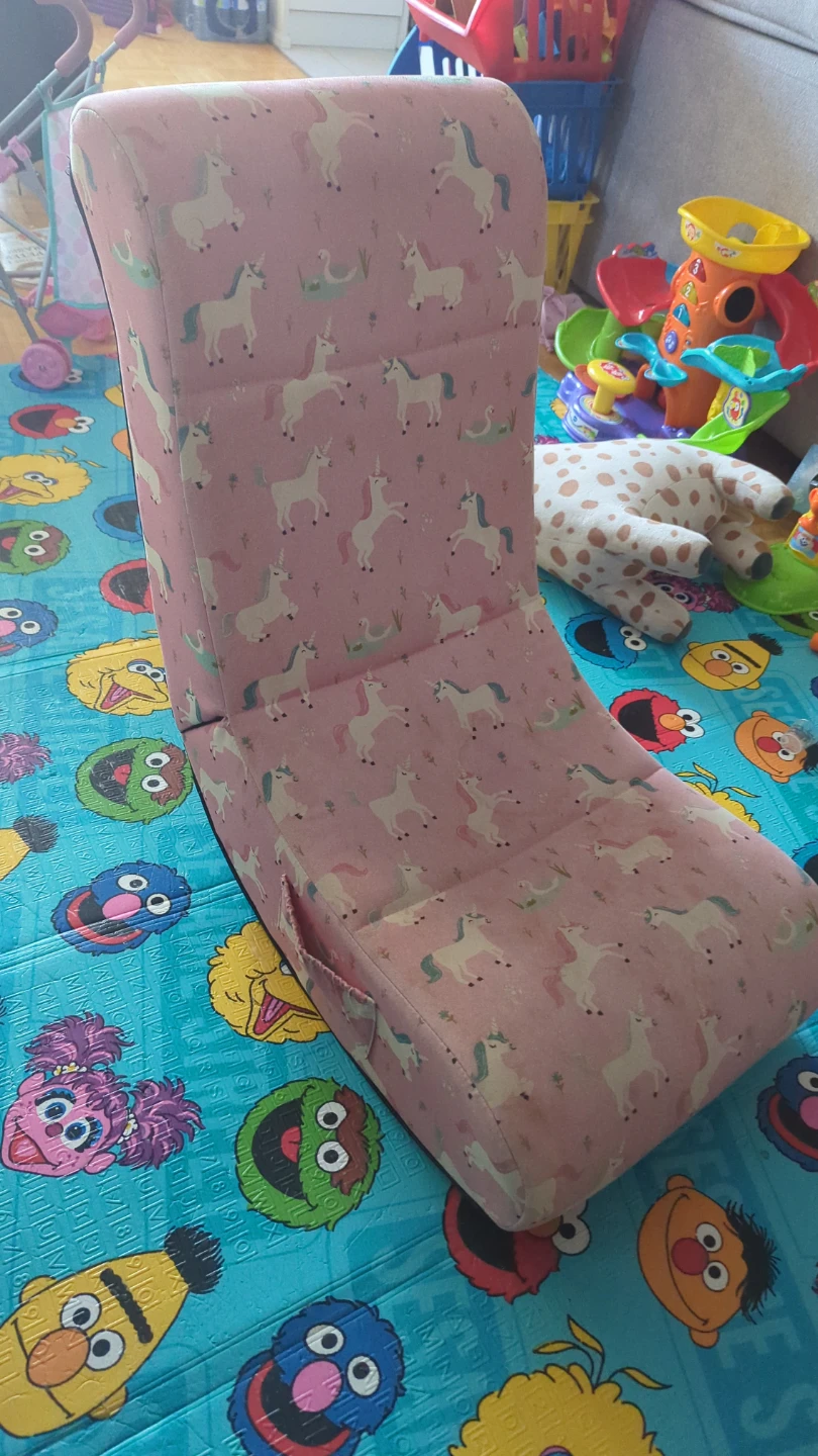 Pink Unicorn Kids Gaming Chair