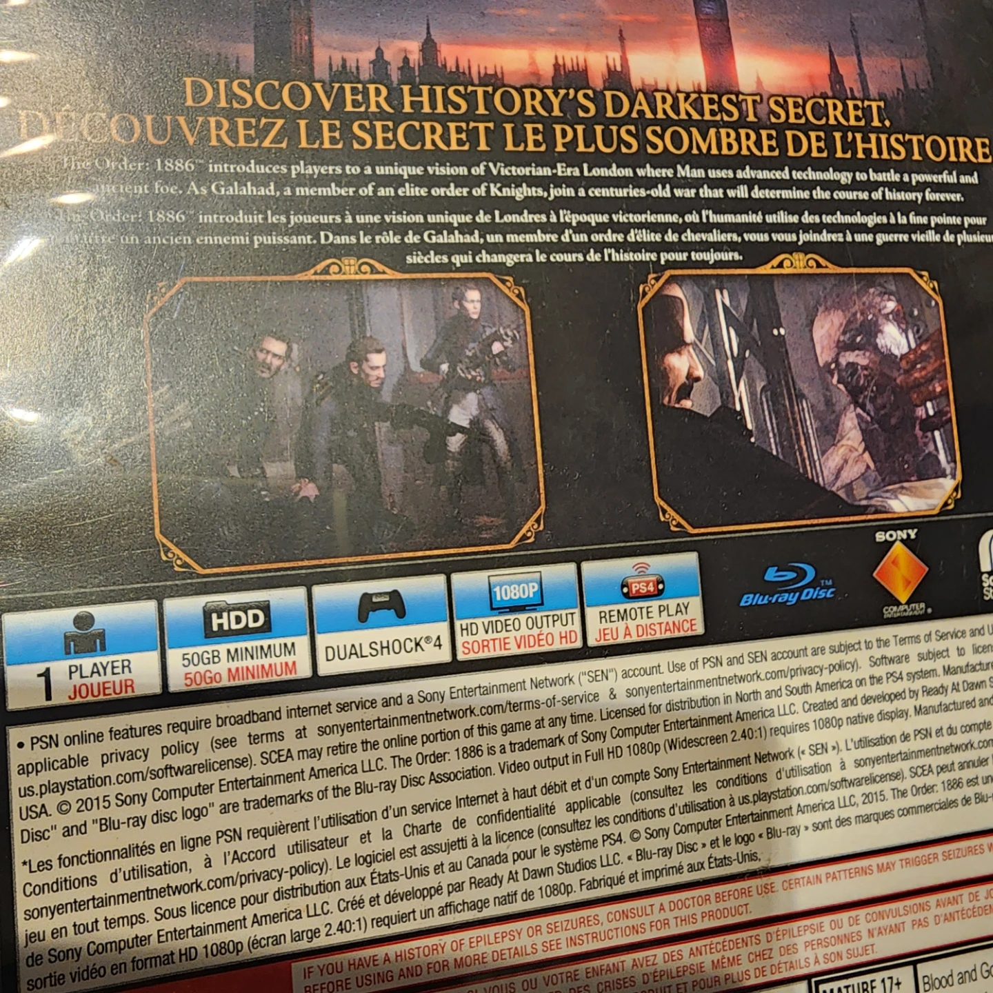 The Order: 1886 (PS4) - photo 4
