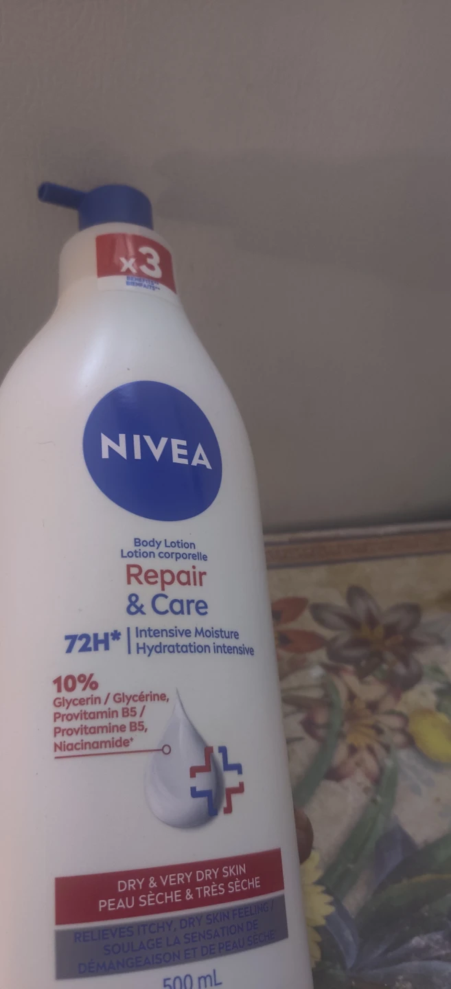 Nivea Body Lotions (Firming & Repair) - 500 mL x 3 - photo 4