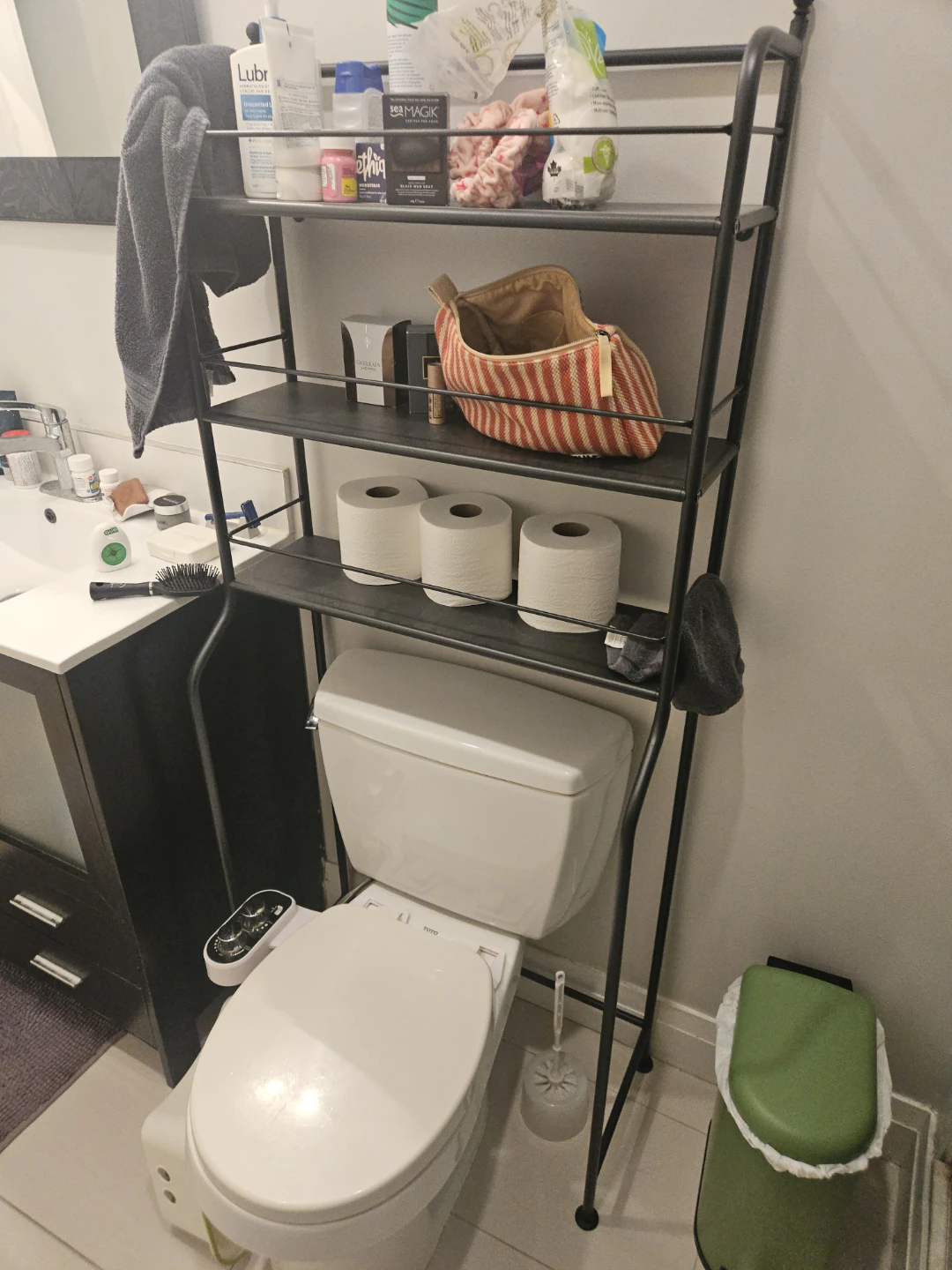 Ikea FRÖSJÖN over the toilet shelf 🥕