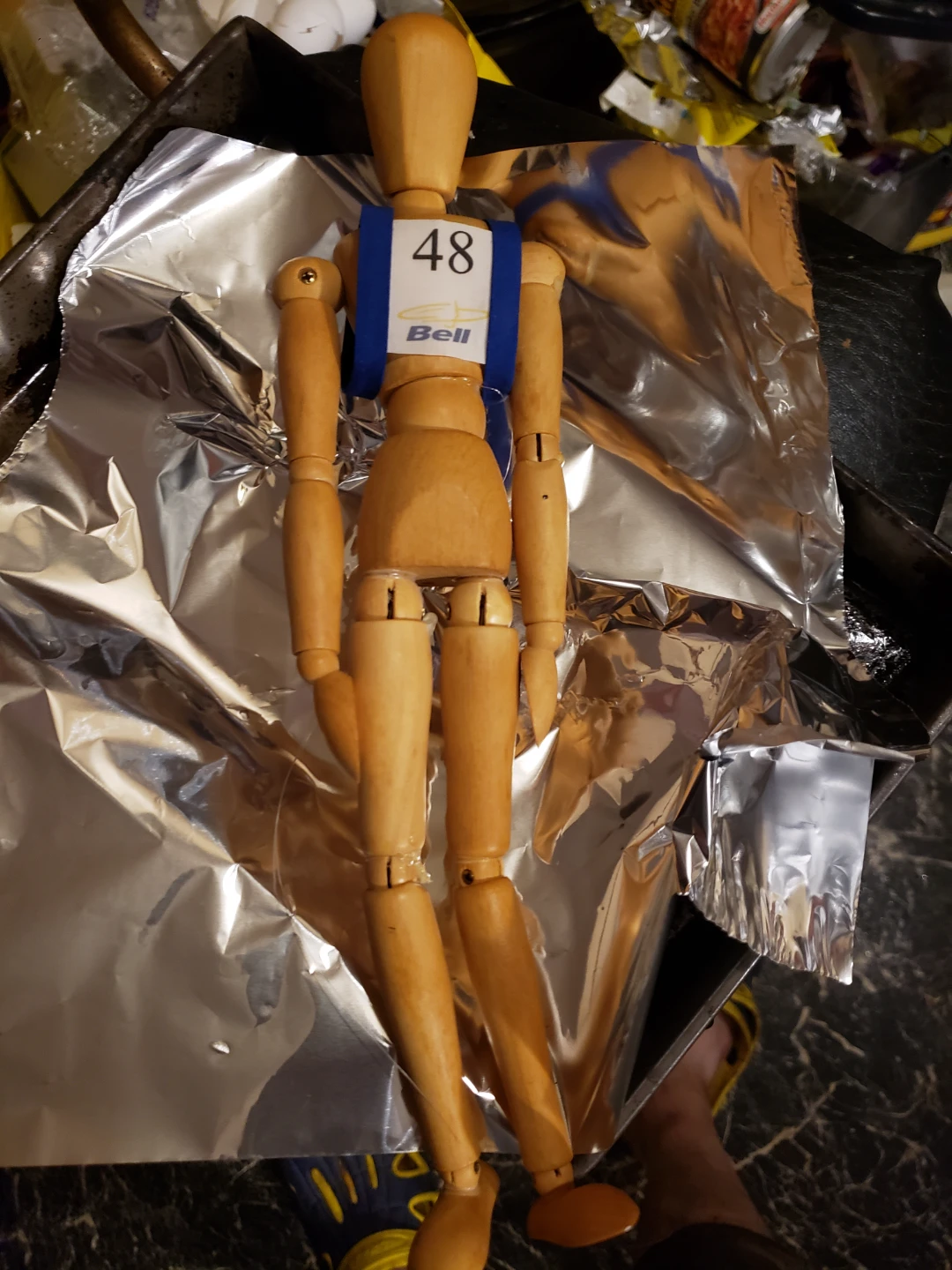 Bell Wooden Articulated Mannequin