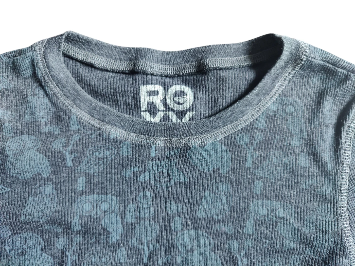 Women's ROXY Owl Print Long Sleeve Shirt Size XS - photo 2