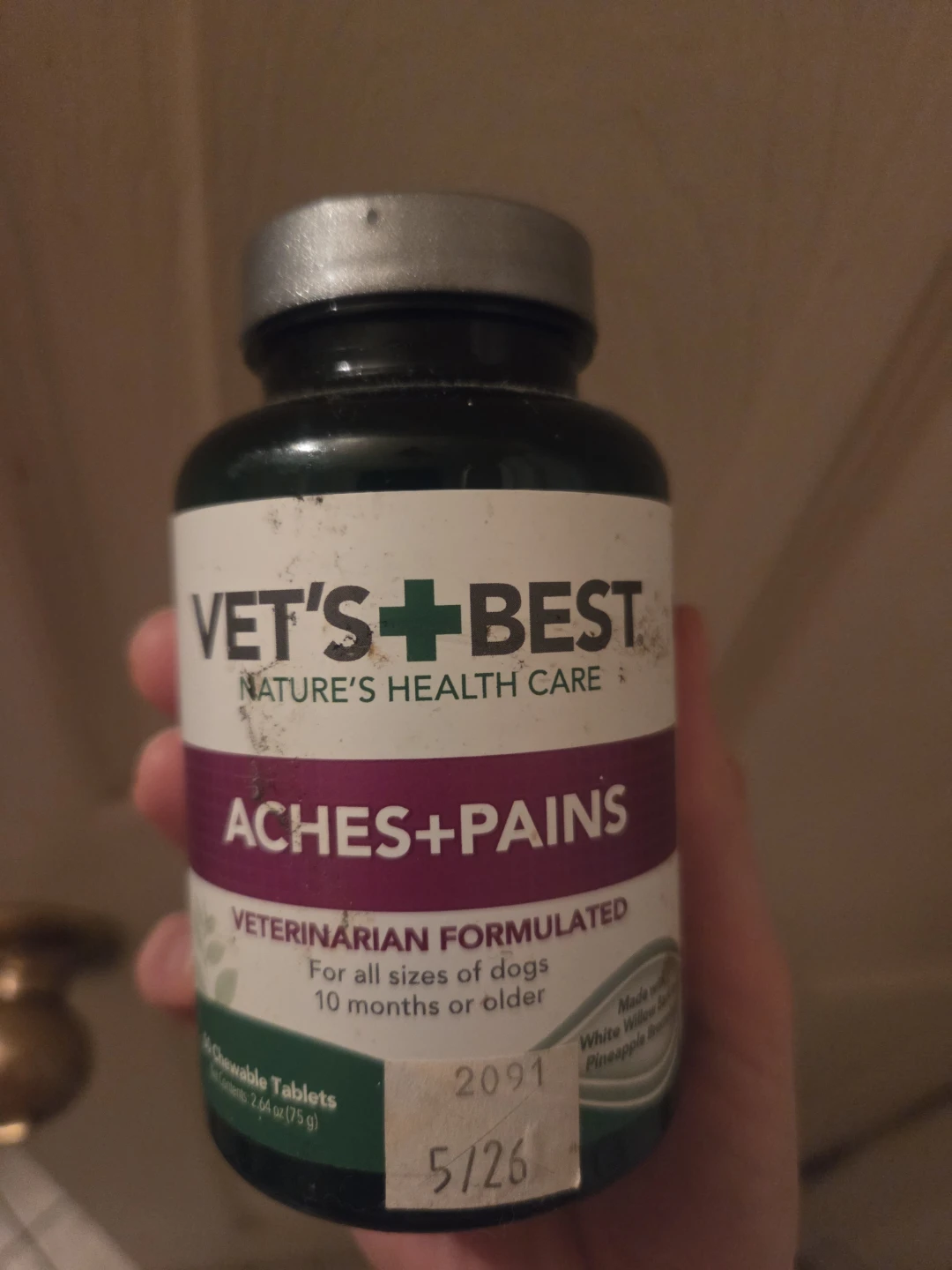 Vet's Best Aches + Pains Chewable Tablets for Dogs