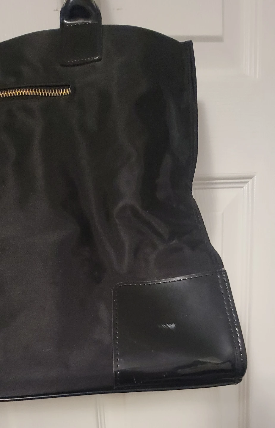 Tory Burch Black Nylon Tote Bag - photo 5