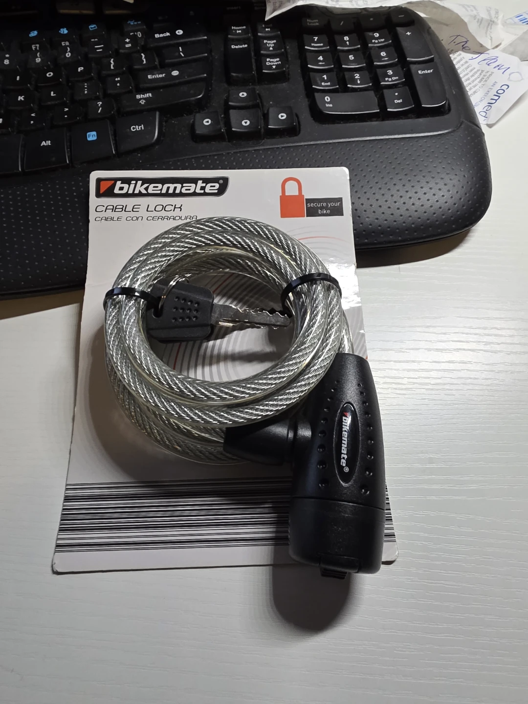 Bikemate Cable Lock - Secure Your Bike
