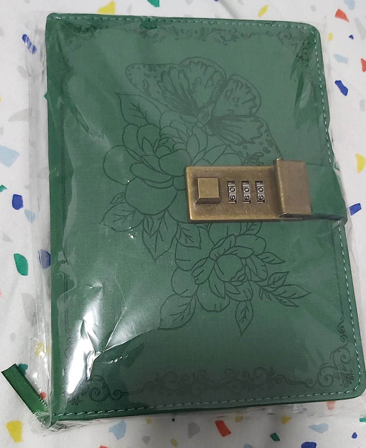 Vintage Diary with Lock, Refillable Journal - 5.2"x 7.3" - photo 3