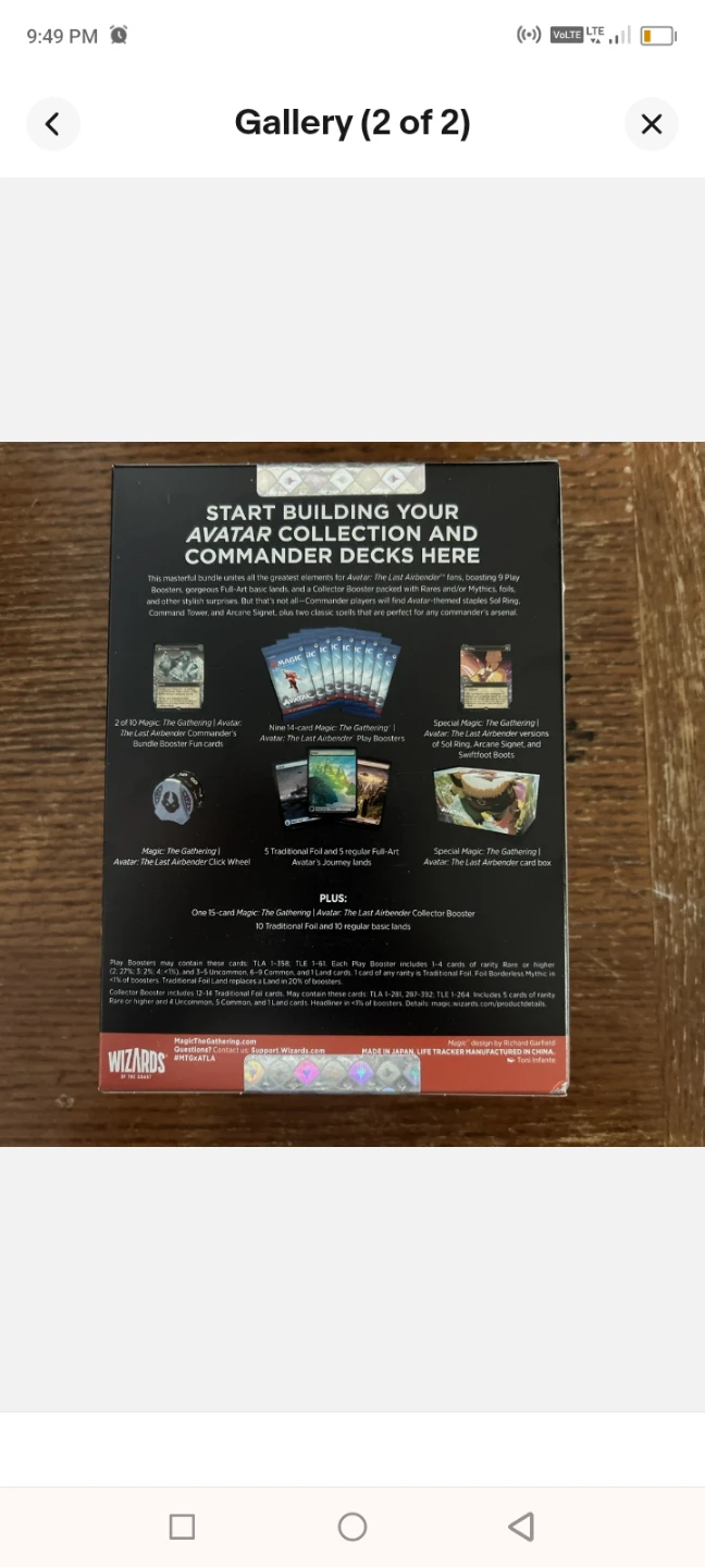 Magic: The Gathering Commander's Bundle - The Last Airbender - photo 2