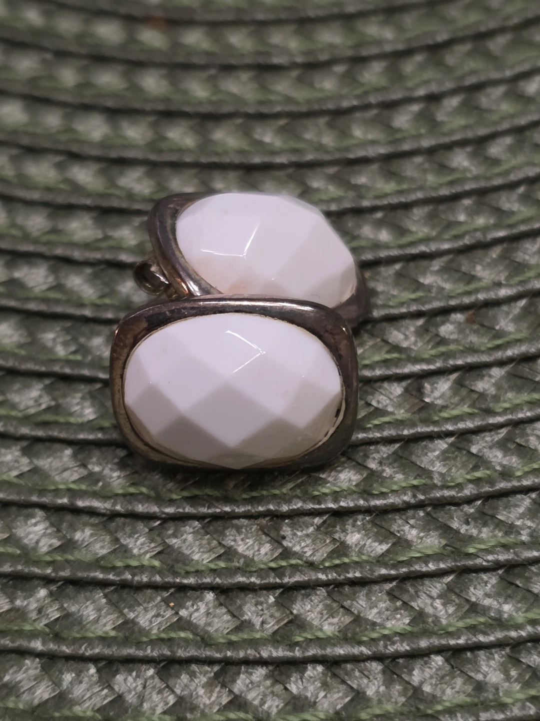 Ring and Earrings Set - White Stone Stamped 925 - photo 4