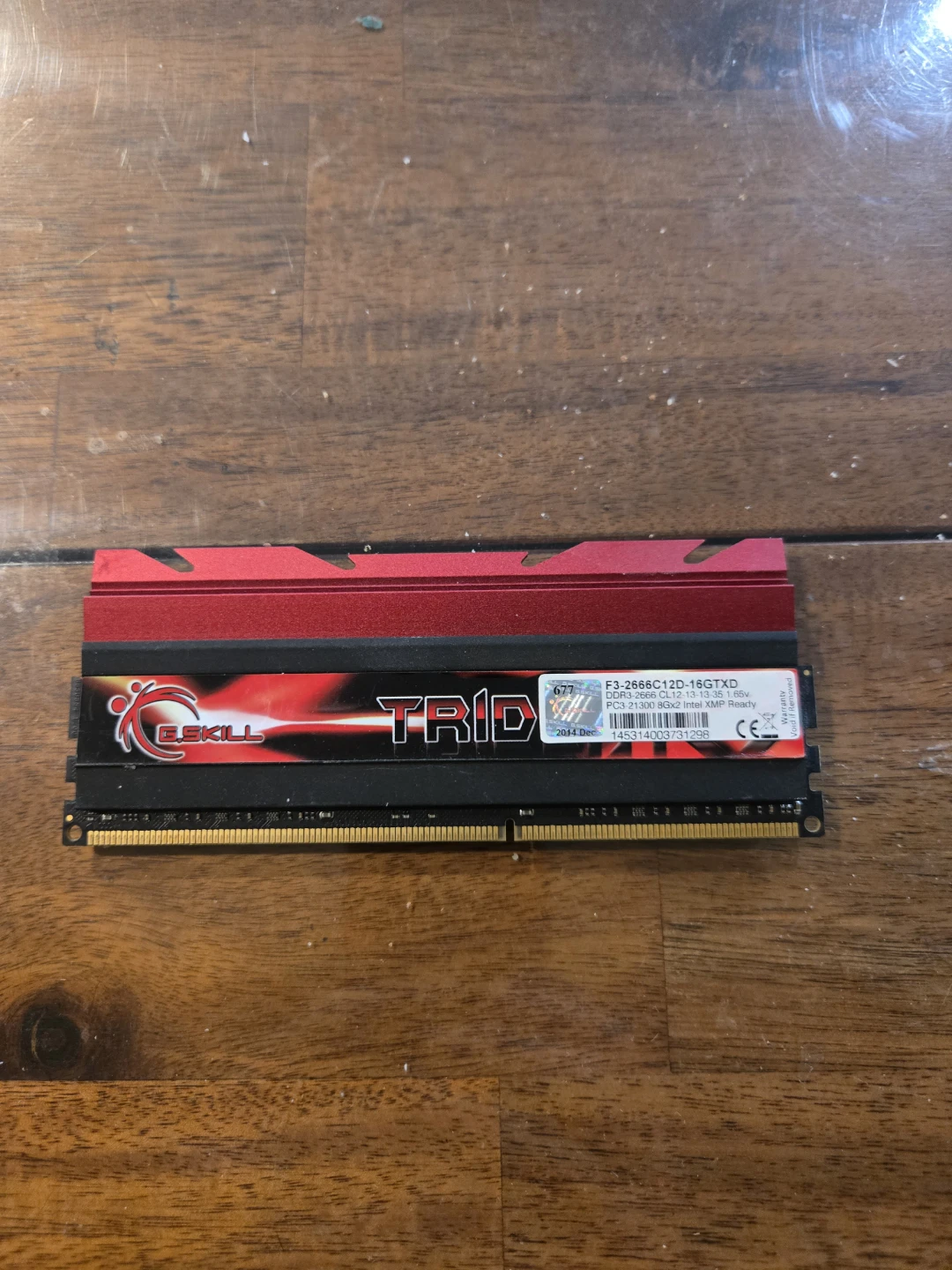 G.Skill Trident X DDR3-2666MHz 16GB RAM - photo 2