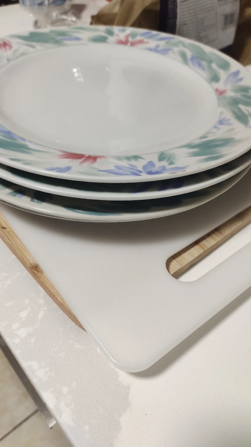 Set of 3 Floral Dinner Plates