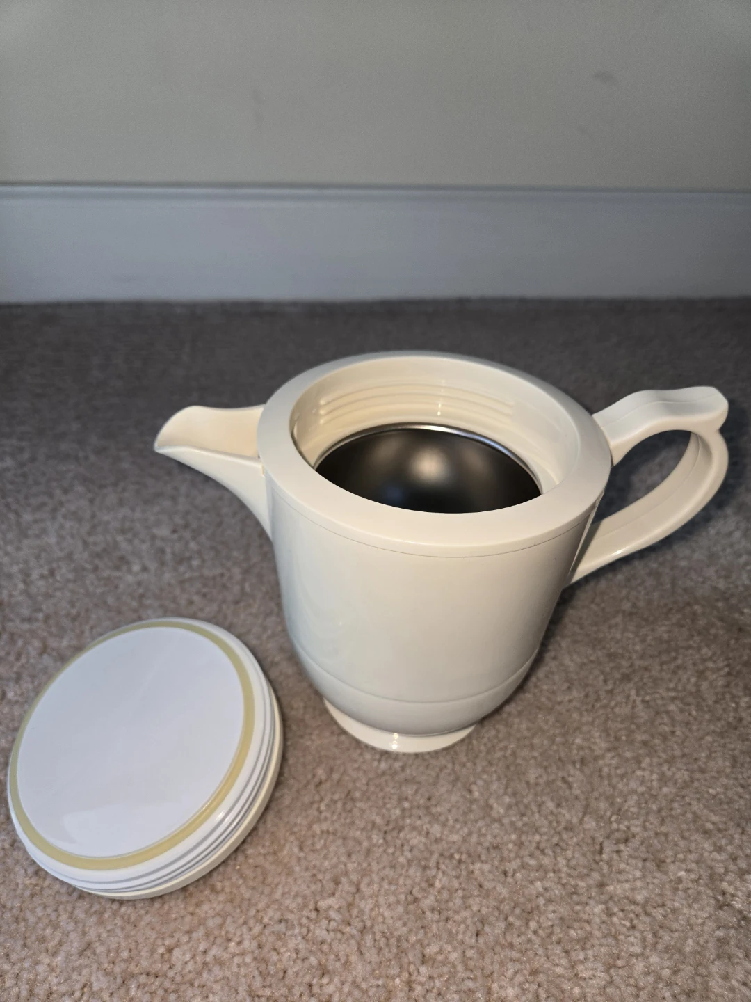 Cream Colored Insulated Coffee/Tea Server - photo 2