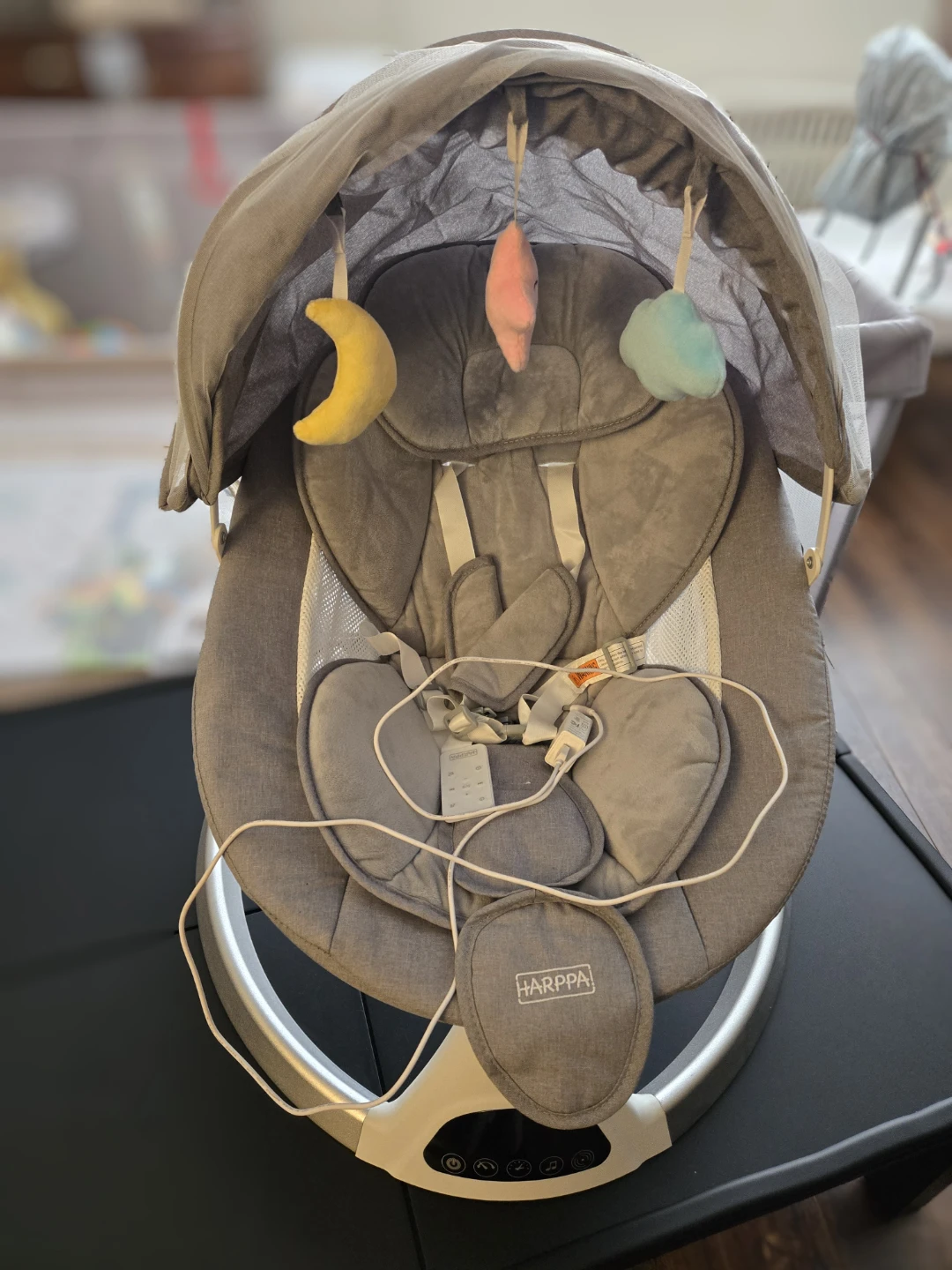Harppa Baby Swing - Grey