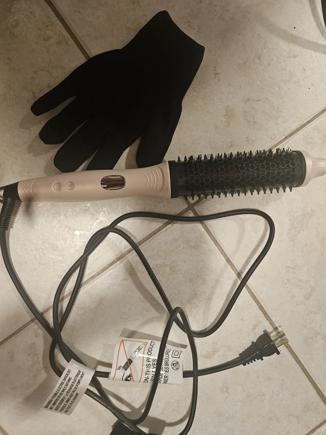 Rotating Hot Brush Hair Styler