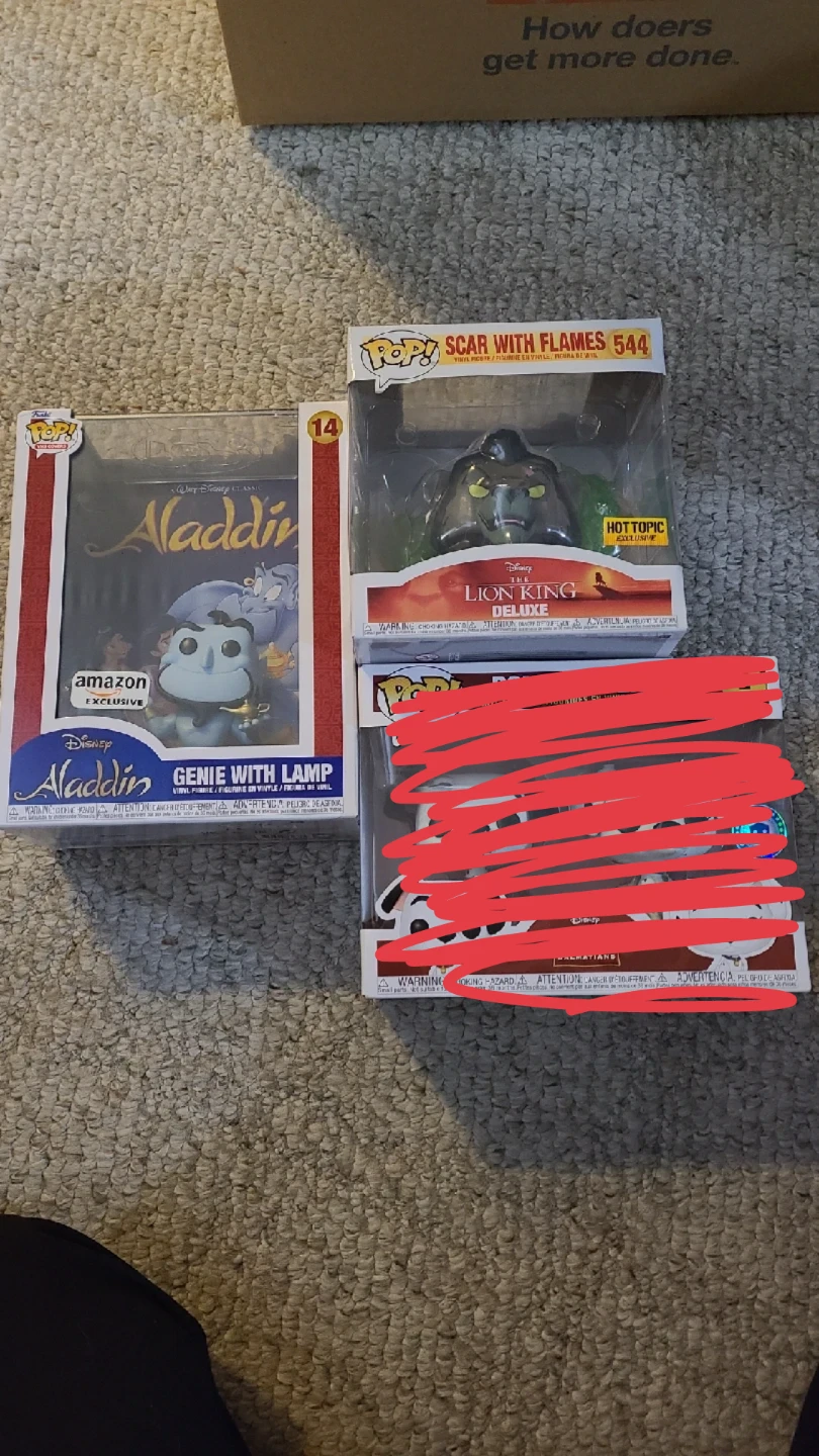 Funko POP! Disney Aladdin, Lion King, 101 Dalmatians