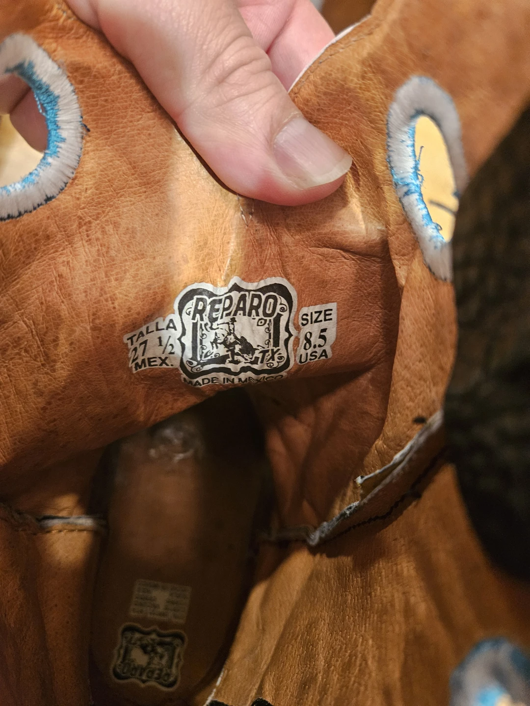 Reparo Western Boots Size 8.5 - photo 5