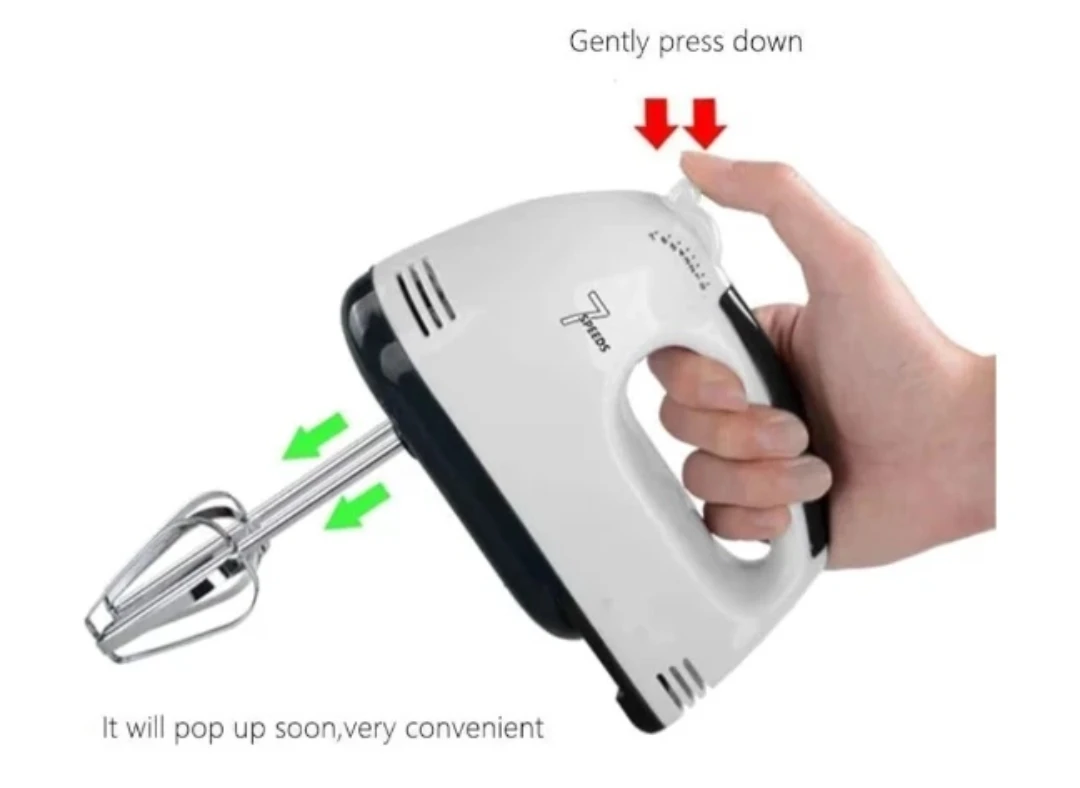Hamilton Beach 7-Speed Hand Mixer with Attachments - photo 3