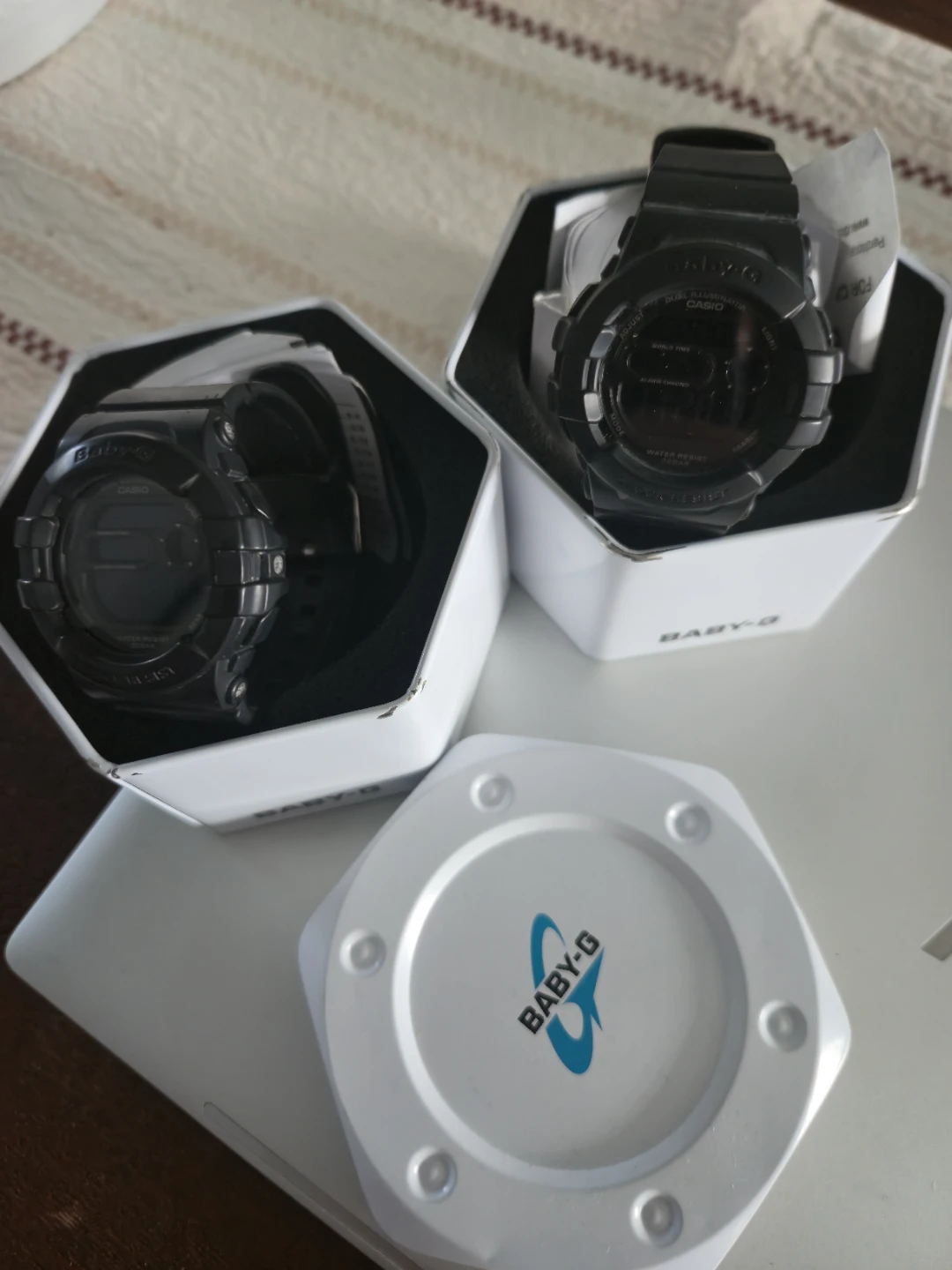 Casio Baby-G Black Digital Watches (Set of 2)