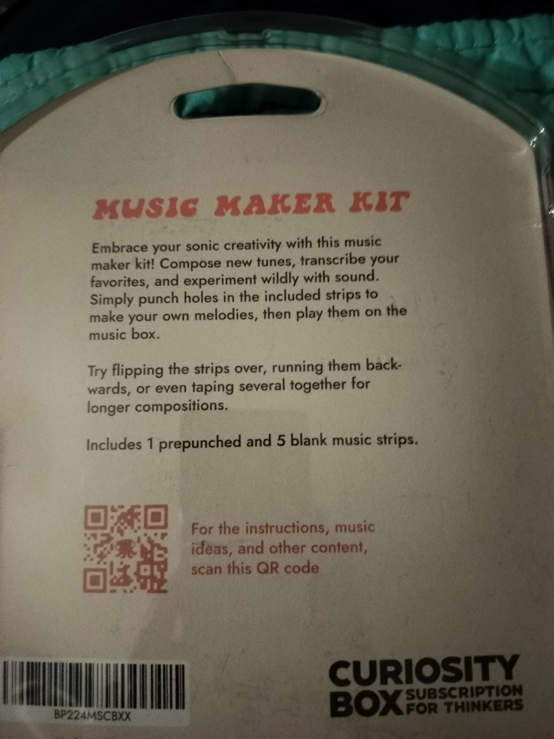 Curiosity Box Music Maker Kit - photo 2