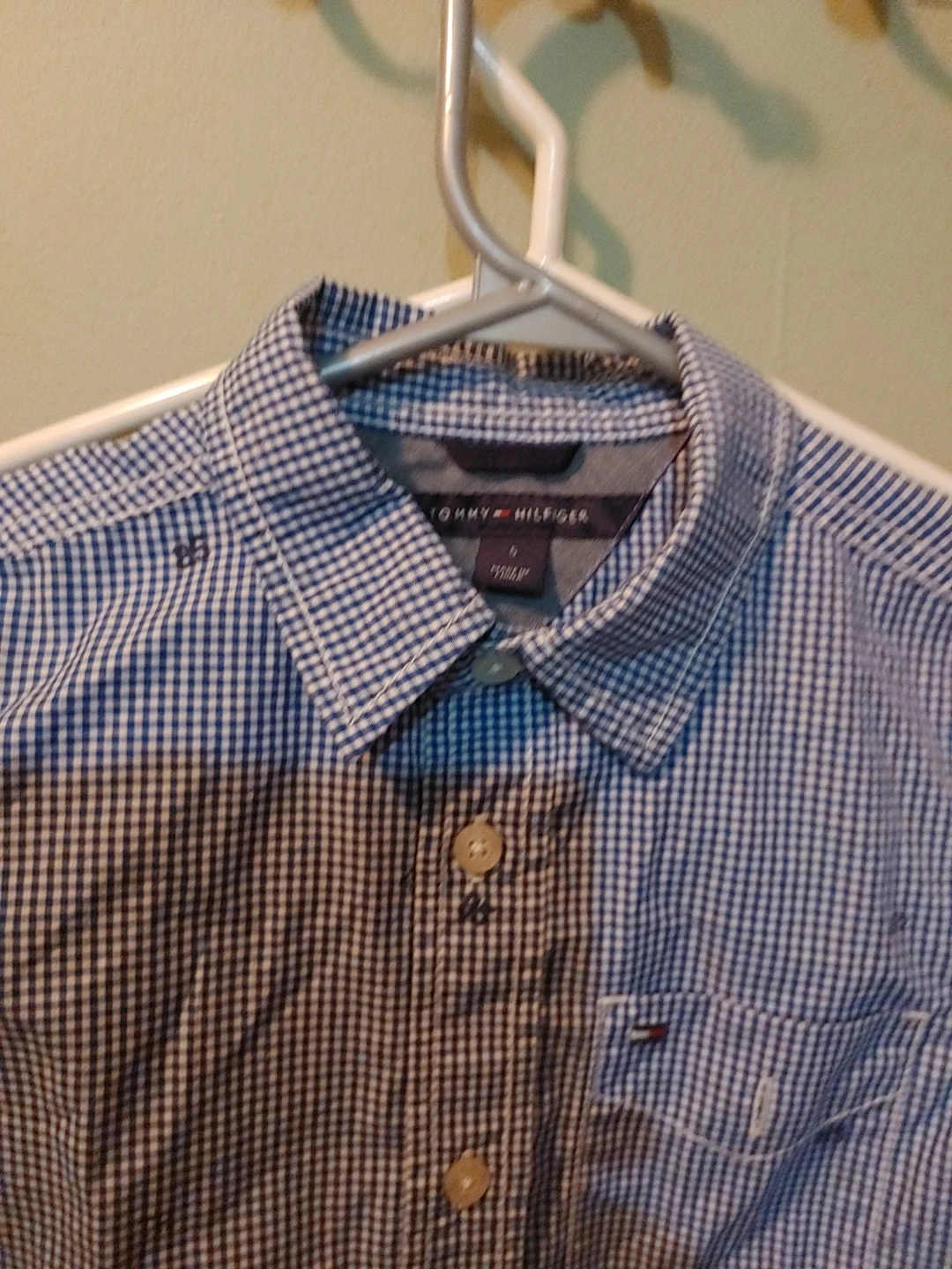 Tommy Hilfiger Gingham Short Sleeve Button-Up Shirt - photo 2