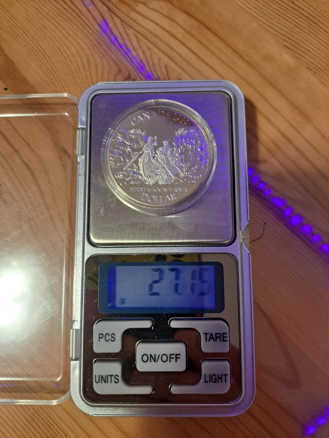 1986 Canadian Silver Dollar Coin - photo 2