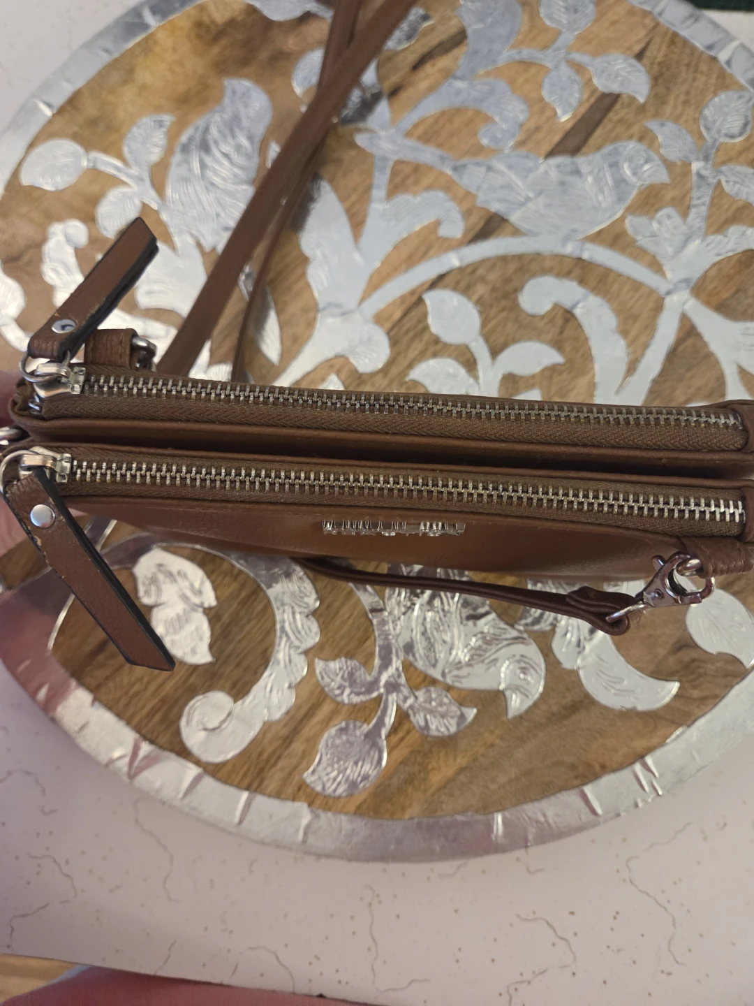 KENNETH KOLE REACTION Brown Crossbody Bag - photo 4