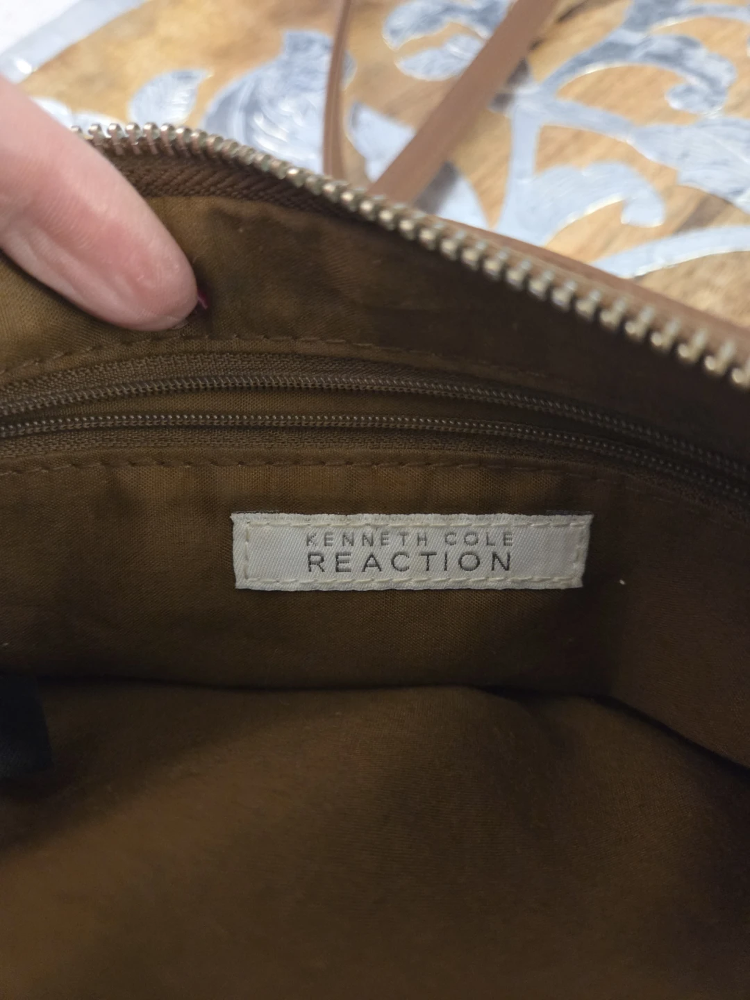 KENNETH KOLE REACTION Brown Crossbody Bag - photo 5