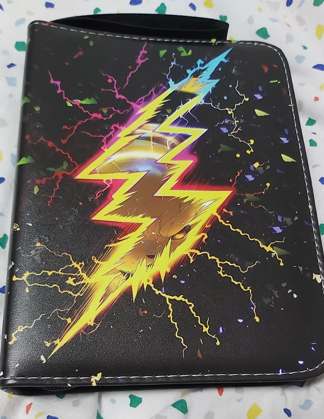 Lightning Bolt Card Binder