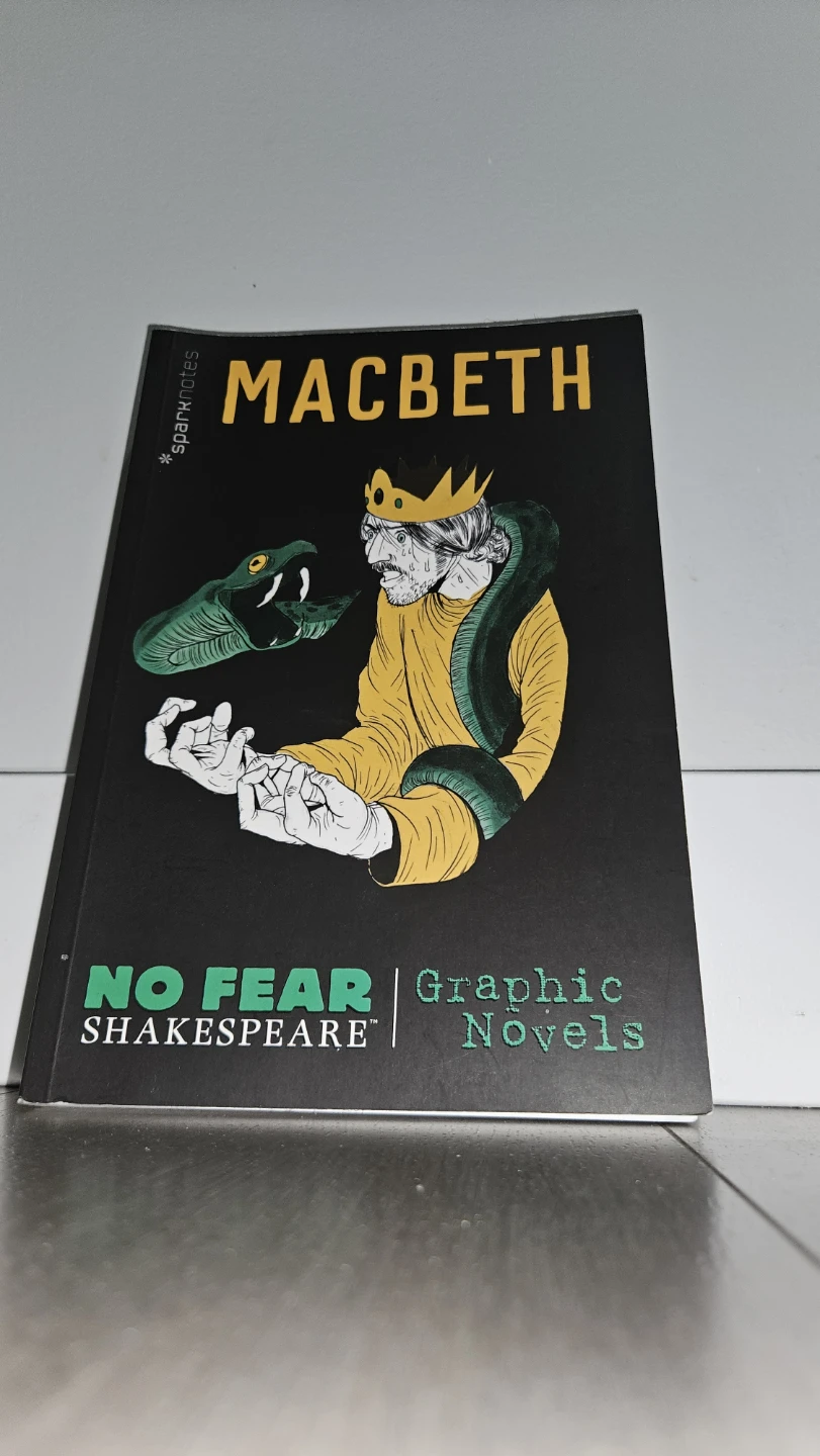 No Fear Shakespeare: Macbeth Graphic Novel - photo 3