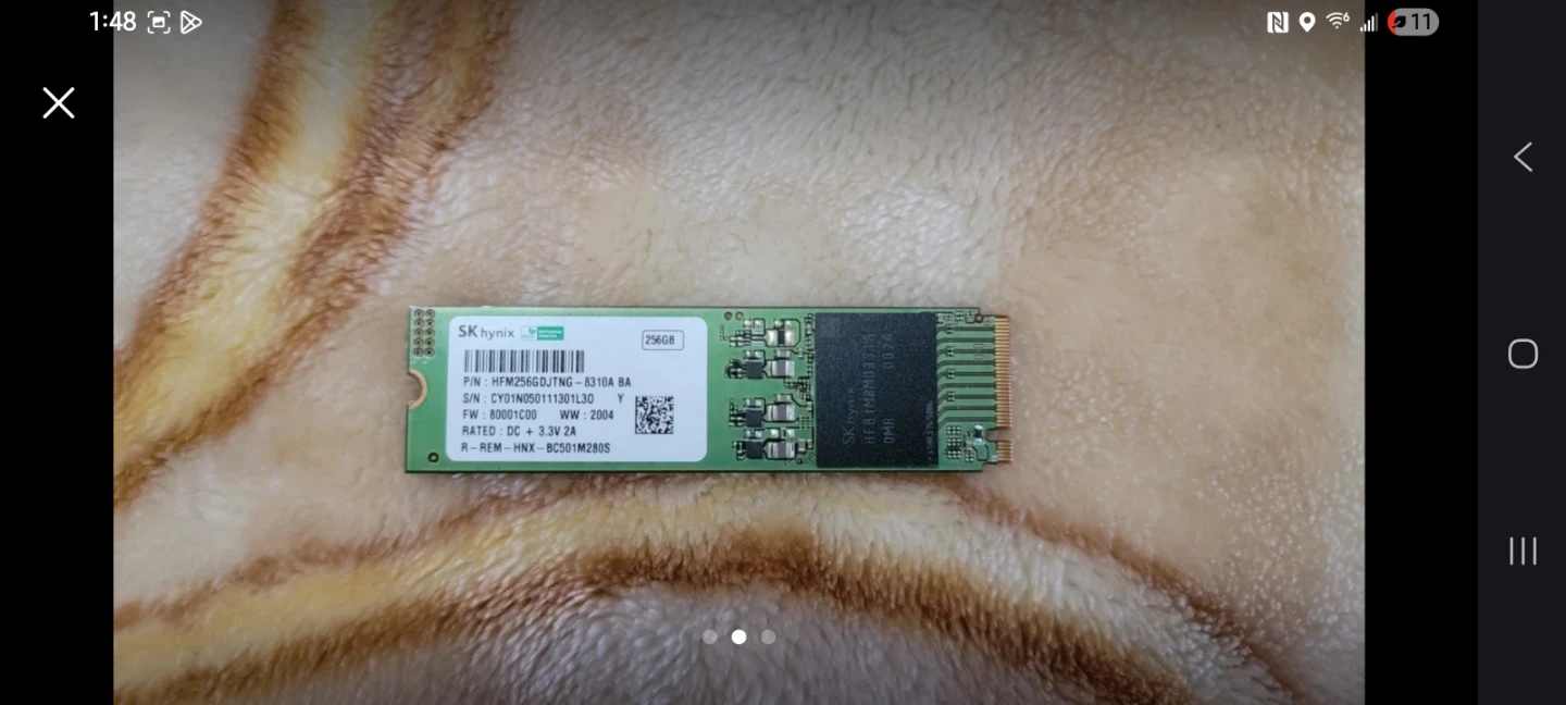 XPG SX6000NP Lite 1TB NVMe M.2 SSD and 256gb nvme - photo 5
