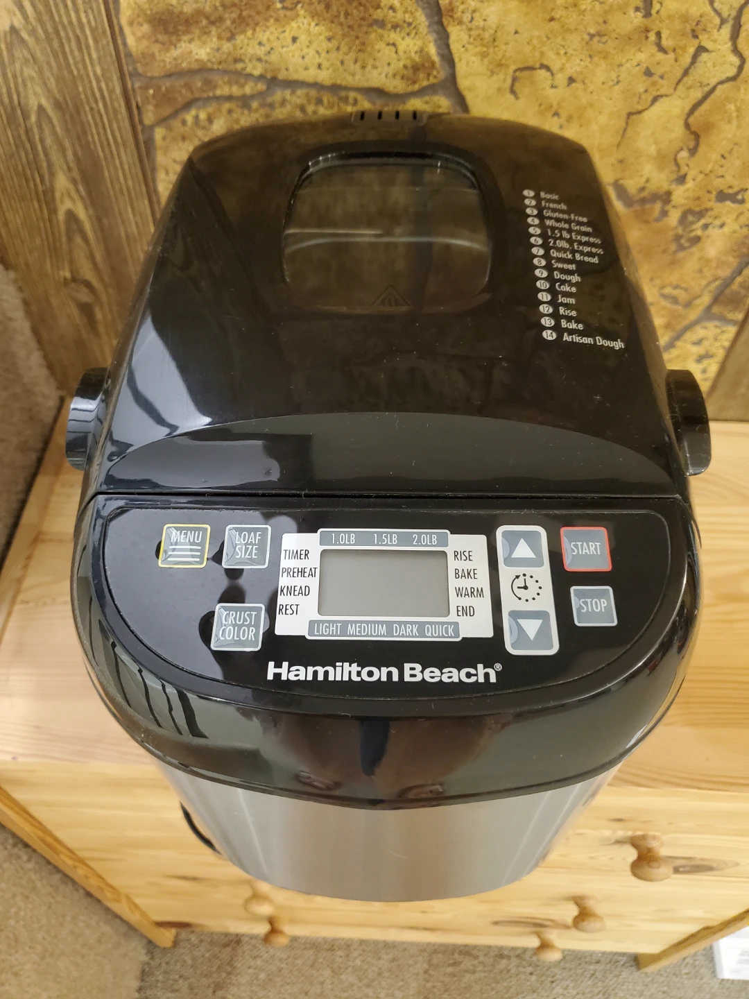 Hamilton Beach Artisan Breadmaker - photo 2