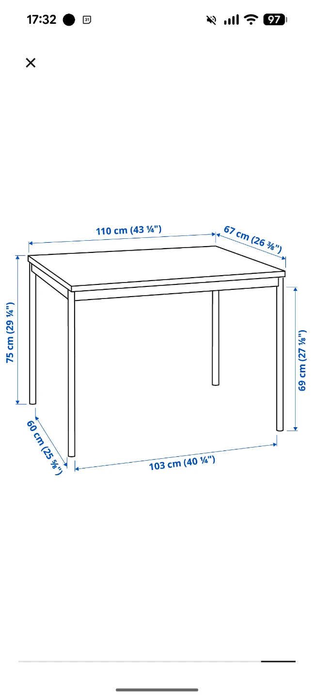 Ikea Dinning Table / Office desk - photo 2