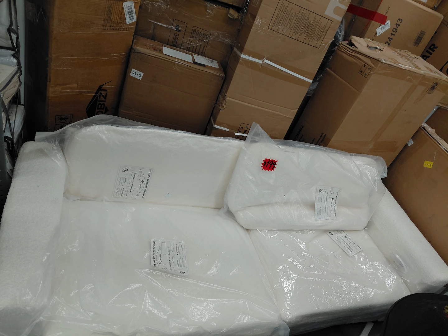 White Sofa