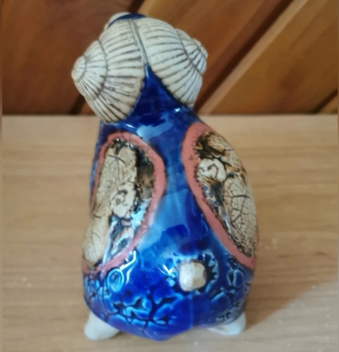 Tenmoku Pottery Ram - photo 2