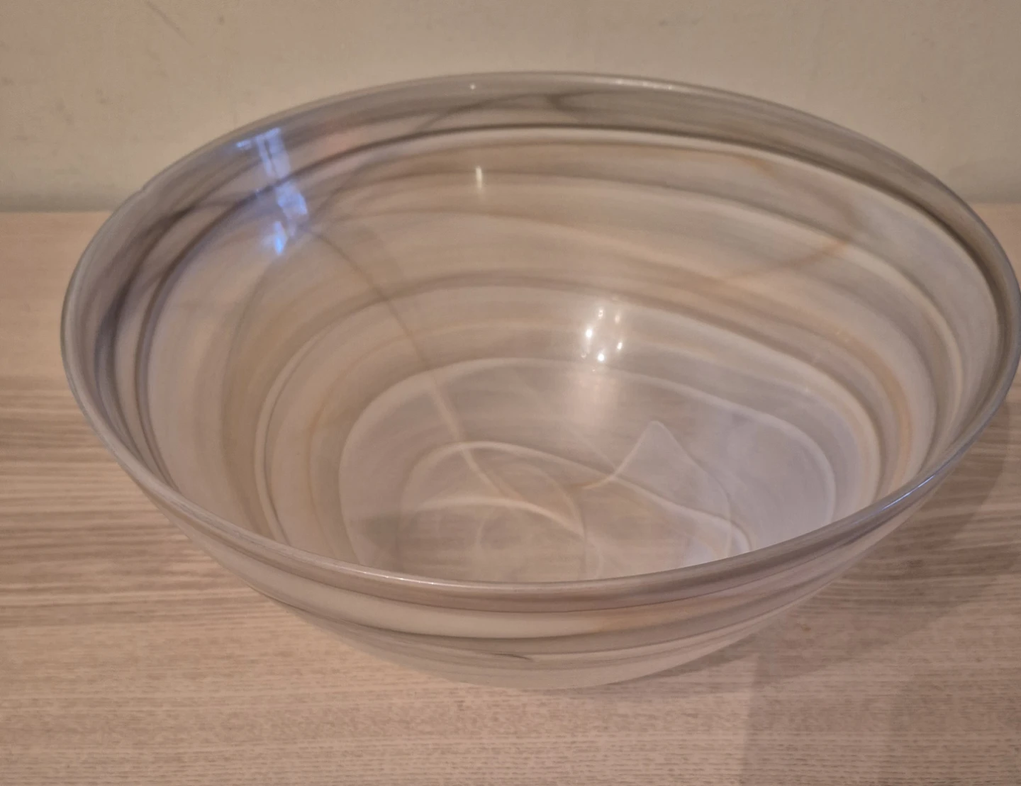 Swirl Pattern Glass Bowl - photo 2