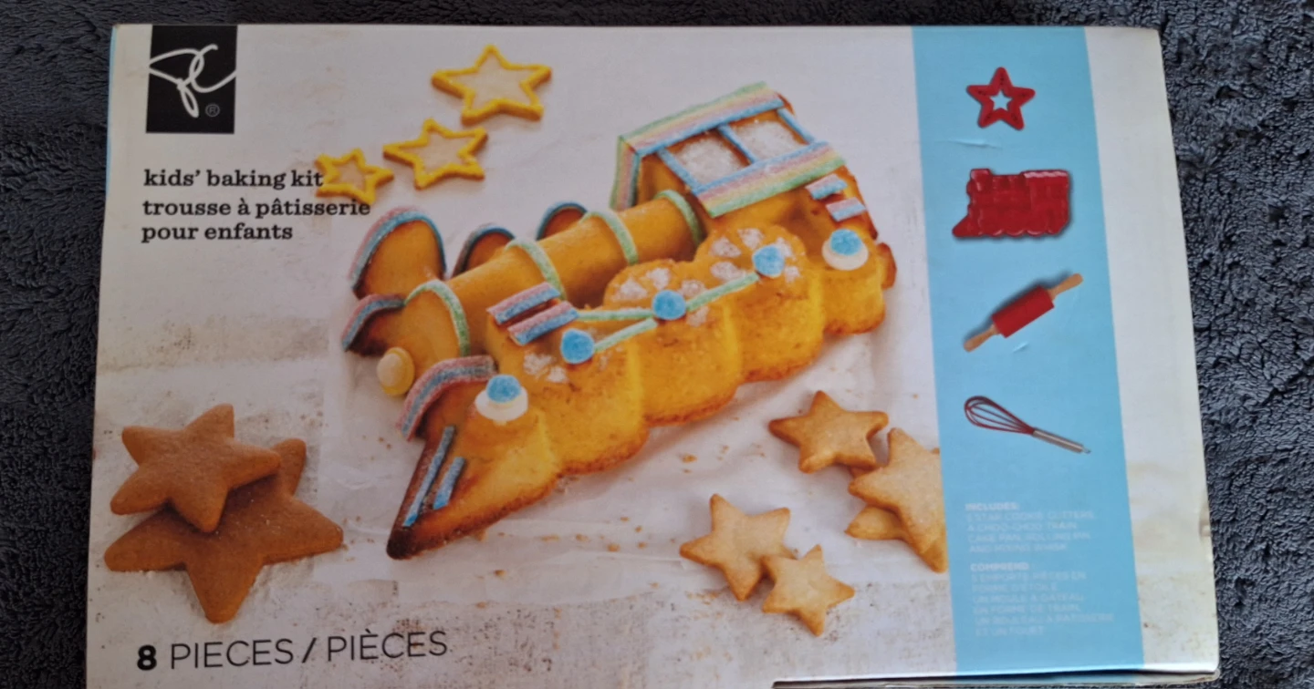 PC Kids' Baking Kit - Train Theme - New