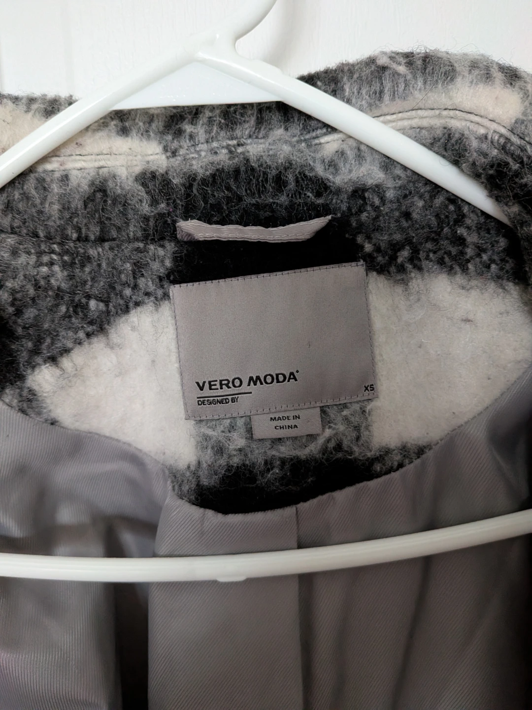 Vero Moda Plaid 3/4 jacket  - Size XS - photo 5