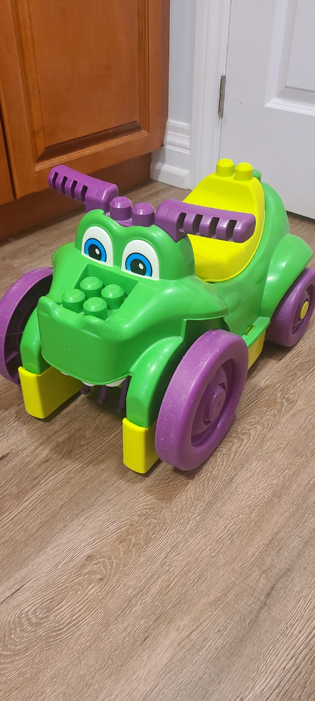 Mega Bloks Crocodile Ride-On with Blocks - photo 4