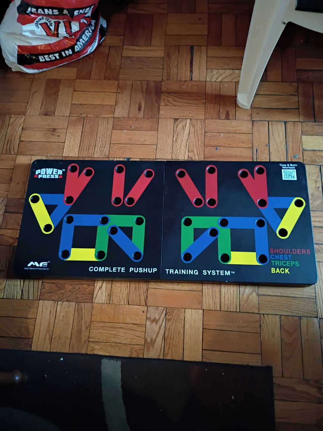 Power Press Complete Pushup Training System