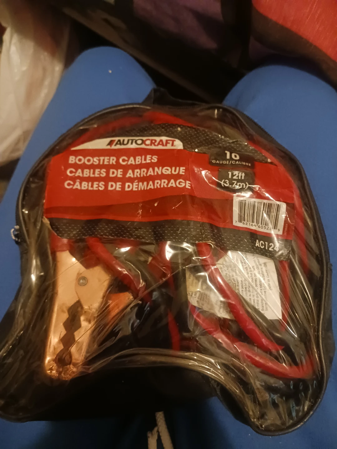 Autocraft 12ft Booster Cables