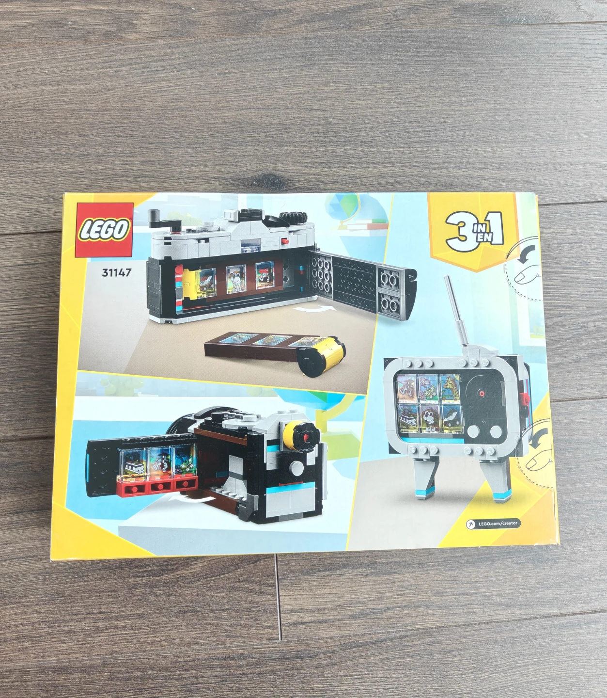 LEGO Creator 31147 Retro Camera 3-in-1 (New, sealed) - photo 2