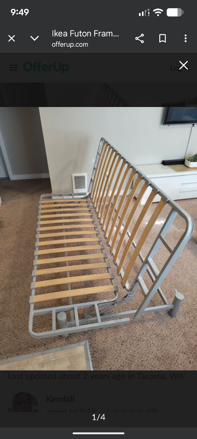 Ikea Futon Frame - photo 2