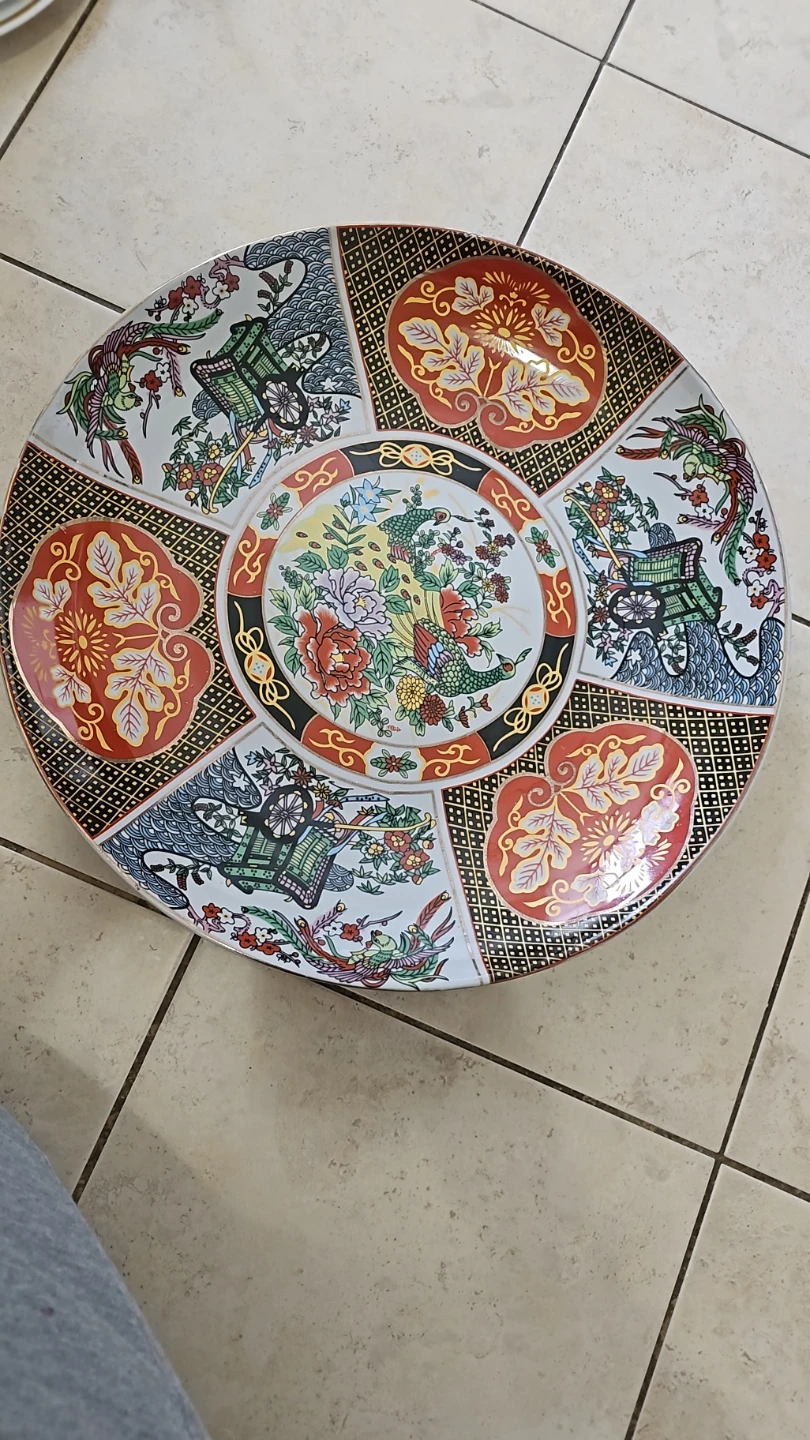 Decorative Asian-Style Wall Plate