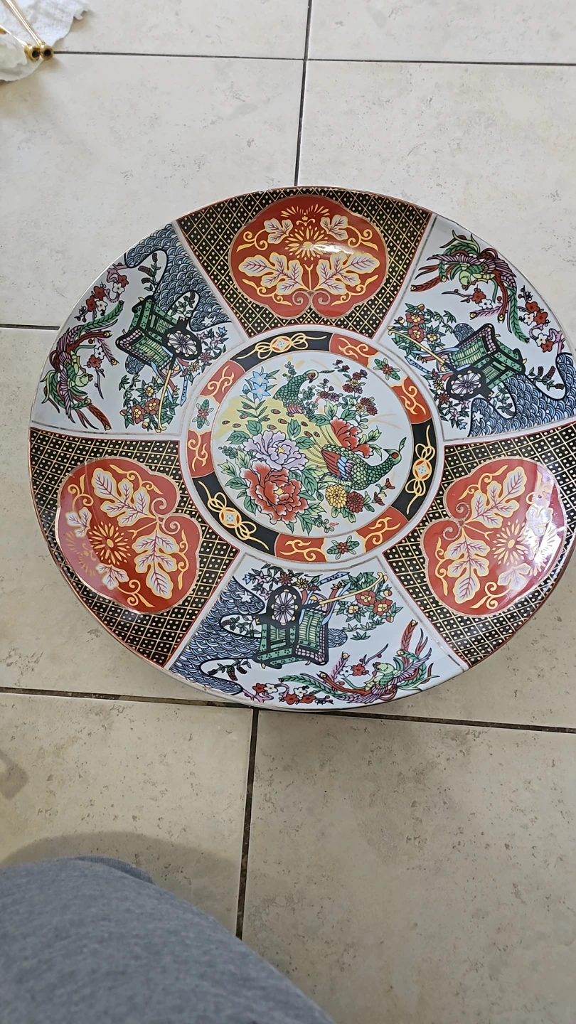 Decorative Asian-Style Wall Plate - photo 2