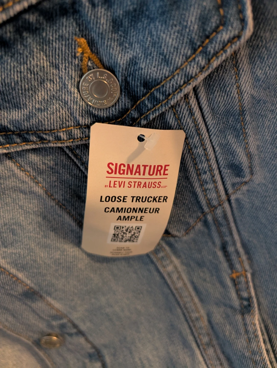 Signature by Levi Strauss Loose Trucker Jacket - photo 3