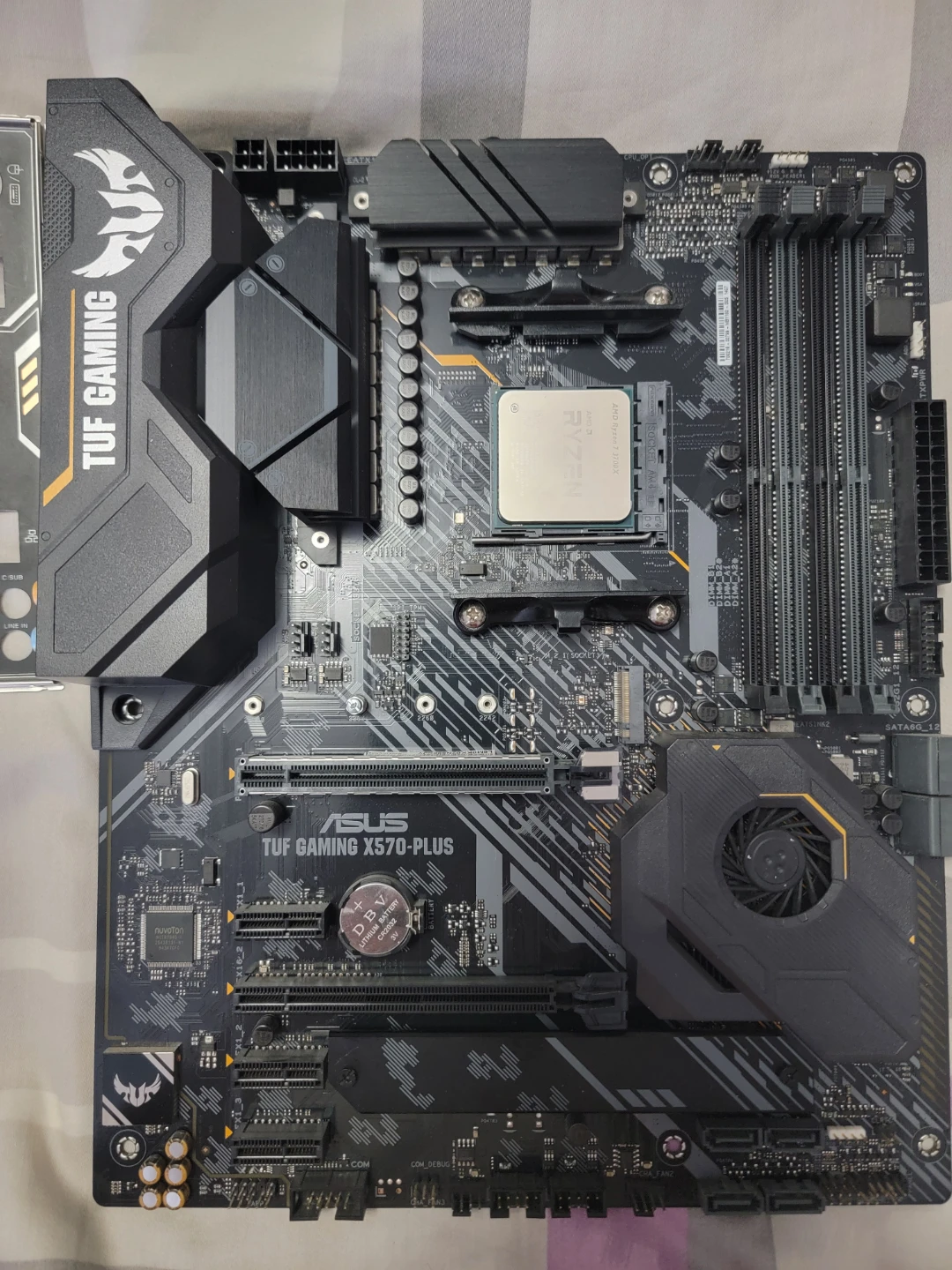 ASUS TUF Gaming X570-Plus w/ WIFI + Ryzen 7 3700X Combo - photo 2