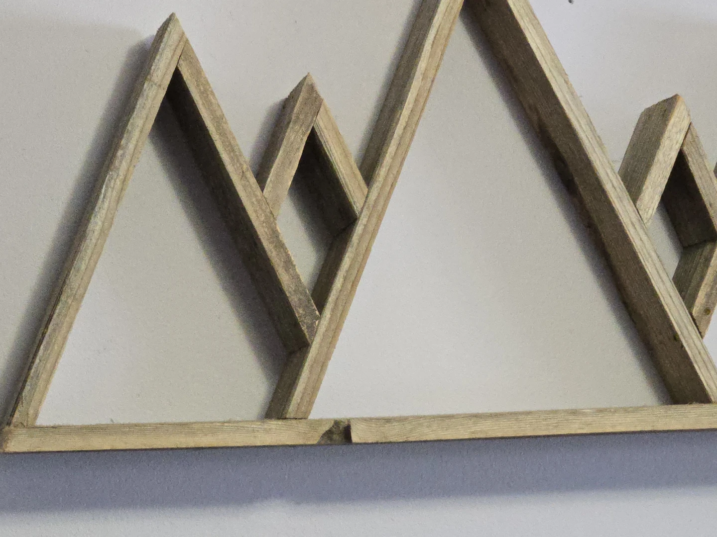 Rustic Wood Mountain Shelf  - photo 3