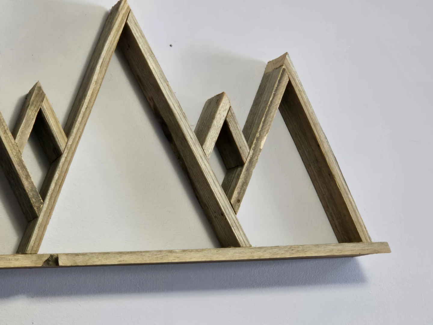 Rustic Wood Mountain Shelf  - photo 4