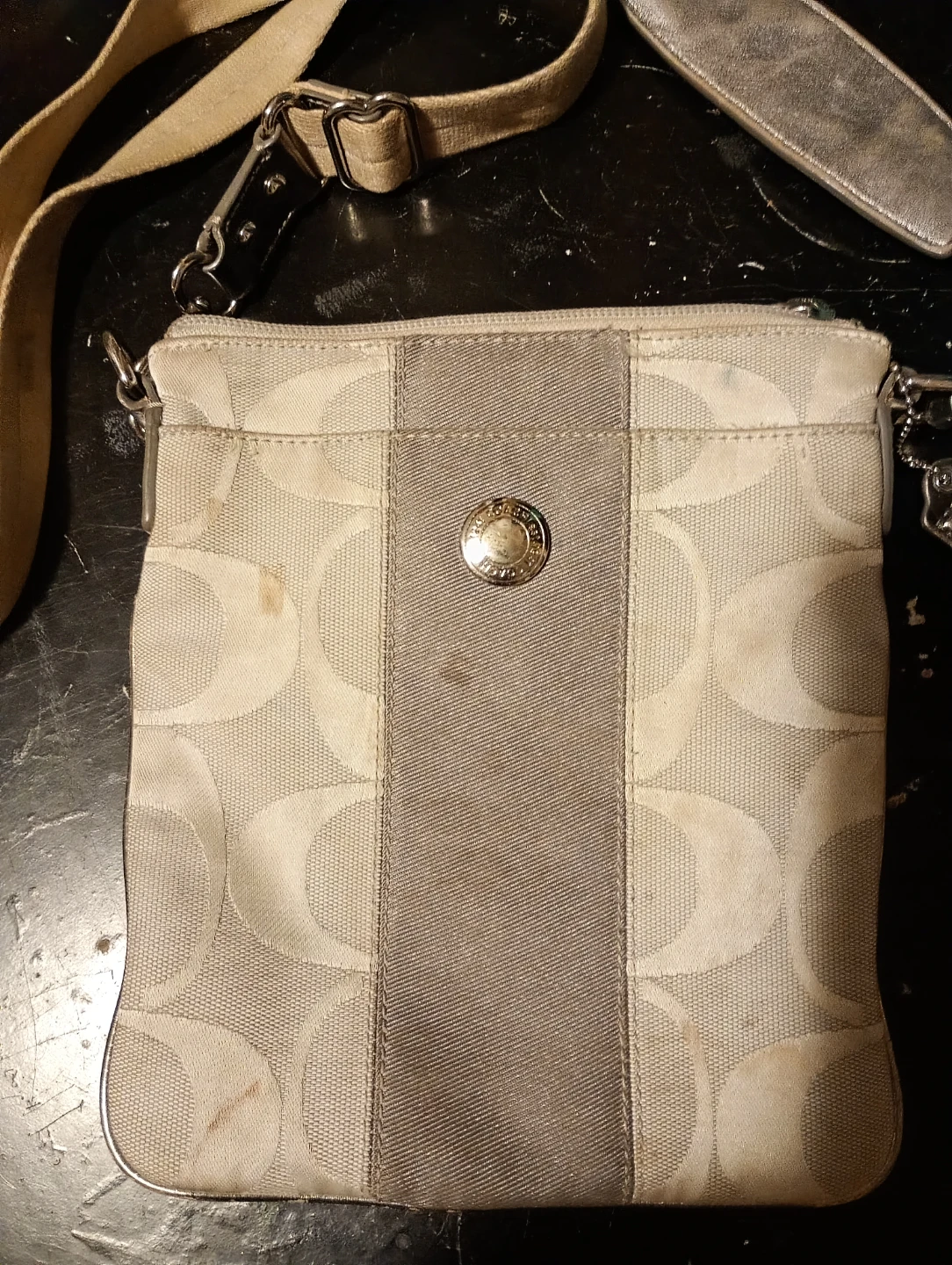 Coach Monogram Crossbody Bag