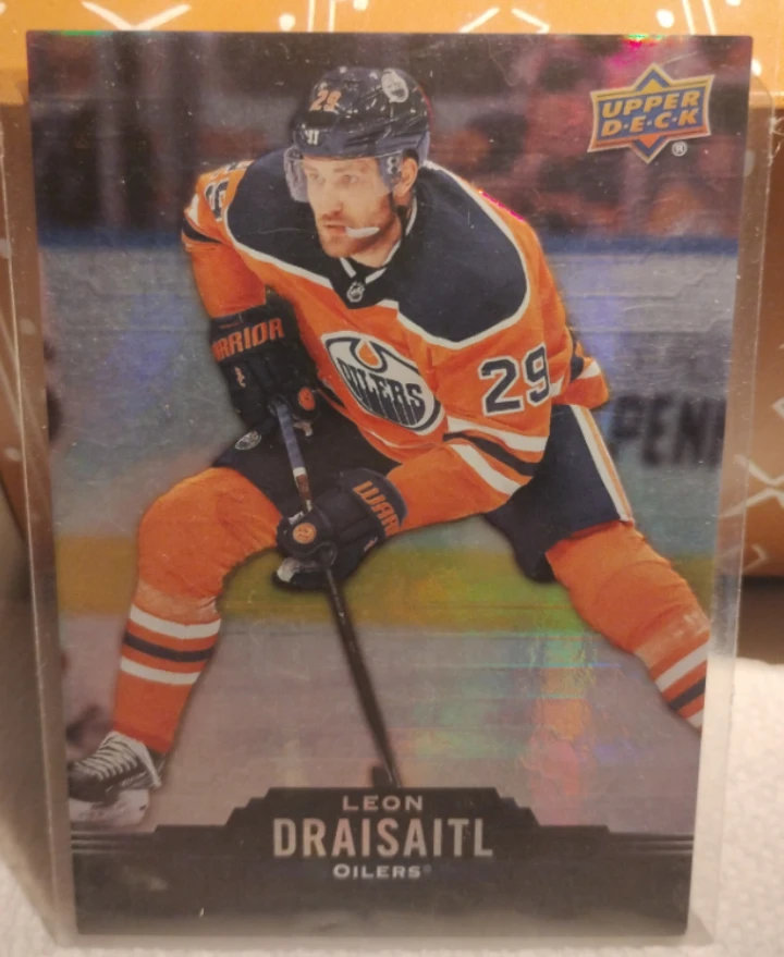 🥕 Leon Draisaitl Oilers Upper Deck Hockey Card