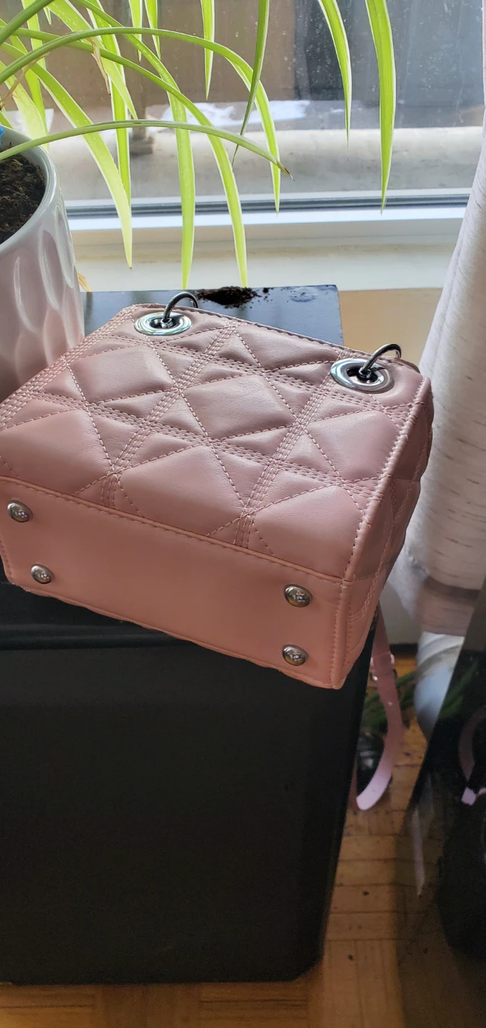 Pink Quilted Handbag - photo 4